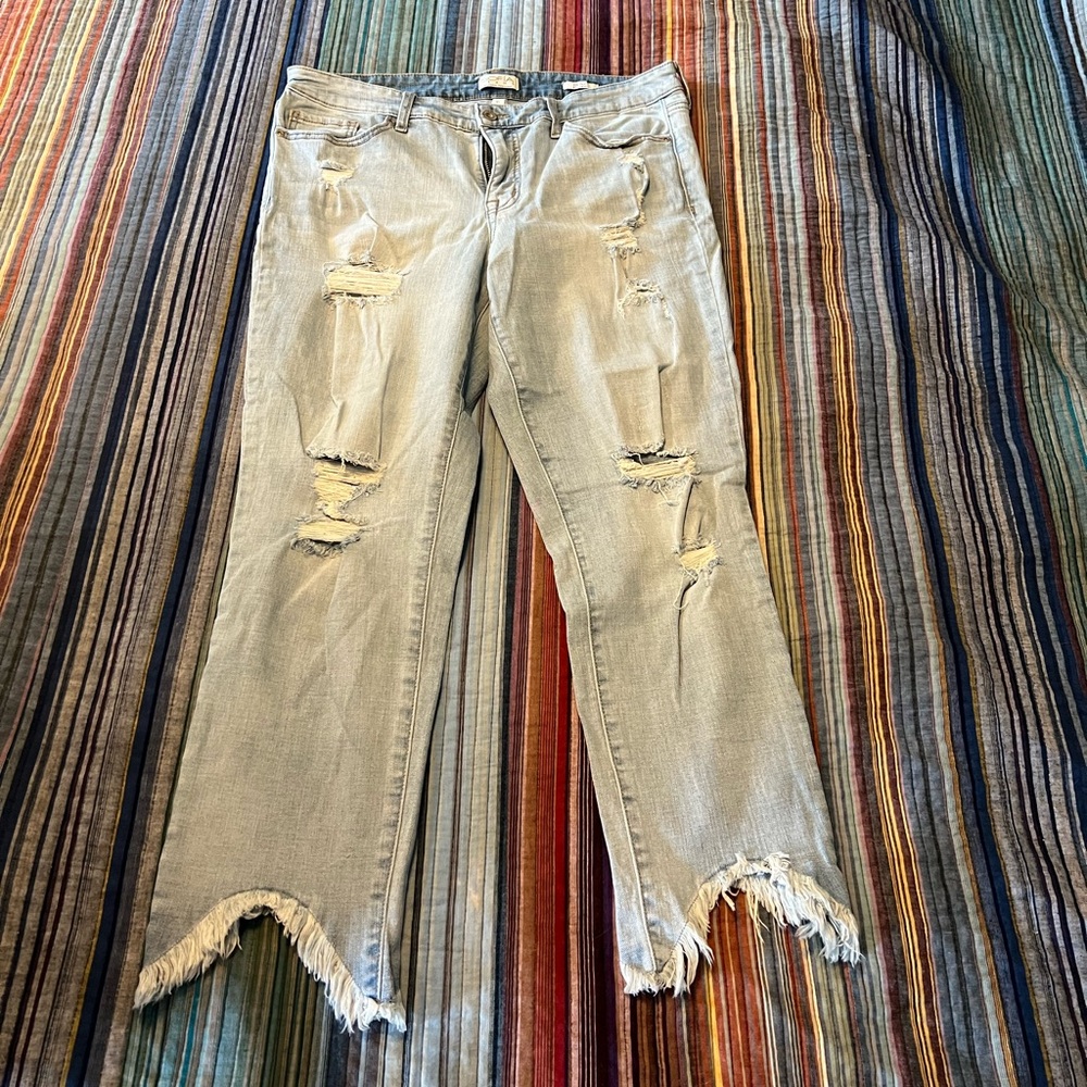 Cropped jeans